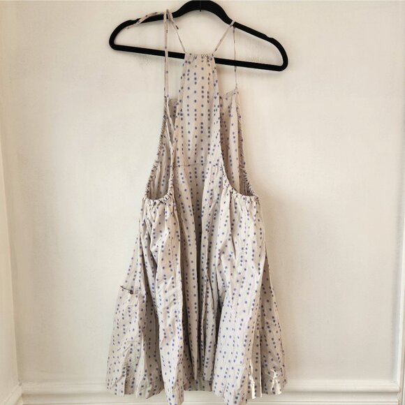 Free People Everlong Trapeze Mini Dress Cottagecore Boho Bohemian Women's M - Picture 3 of 6